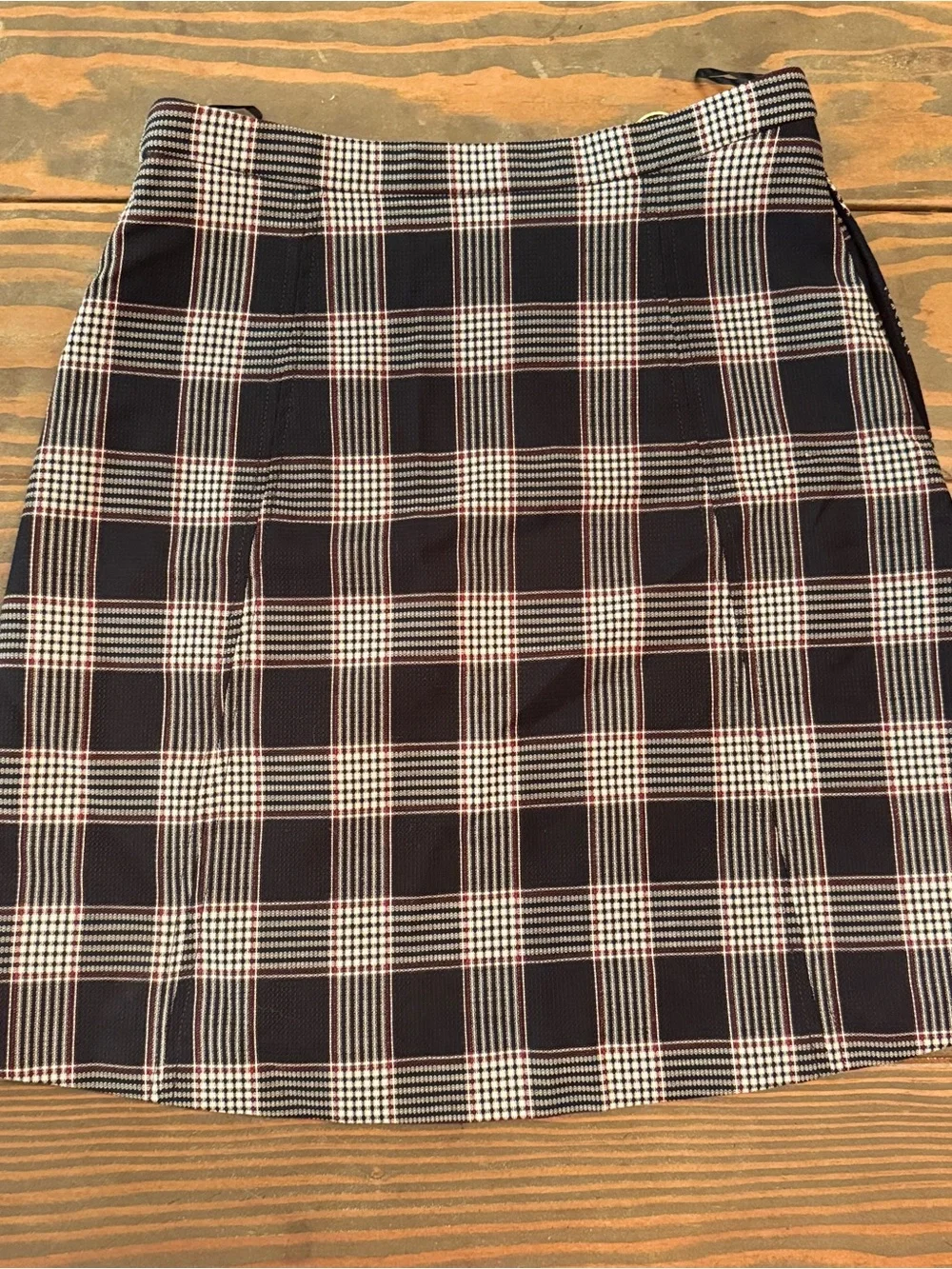 Baum und Pferdgarten Sayoko Plaid Mini Skirt Wool Blend EU‎ 36 US 4 - Picture 4 of 8